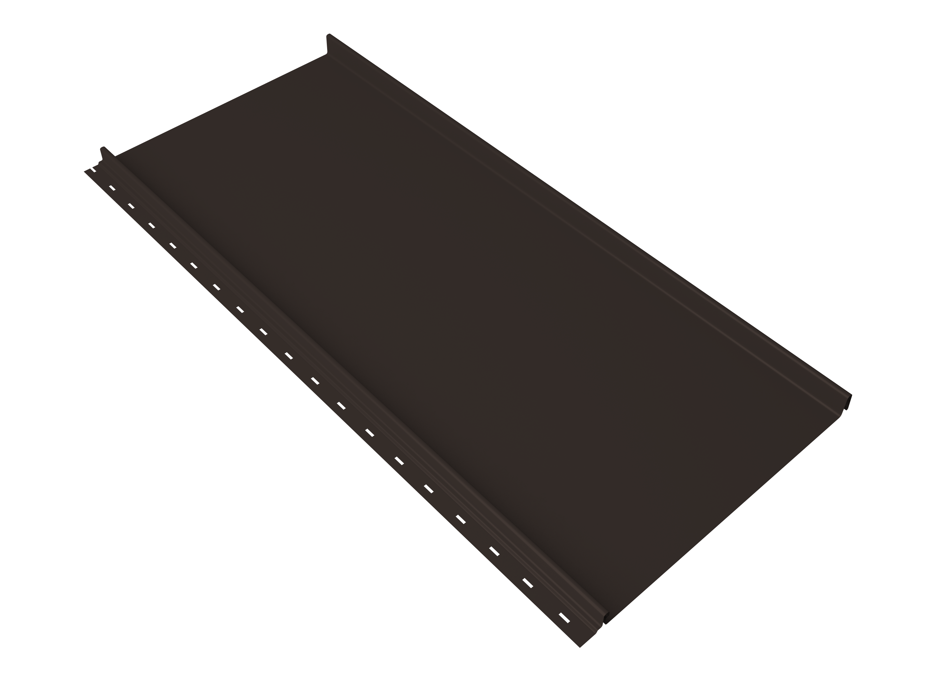 Кликфальц mini Grand Line 0,5 Atlas X с пленкой на замках RR 32 темно-коричневый