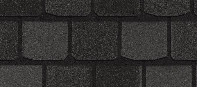 Черепица гибкая CertainTeed Highland Slate black granite