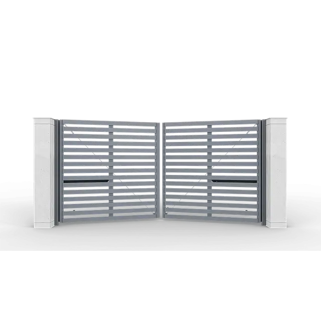 Автоматические распашные ворота Prestige 4 на 2 метра с приводом AM-3000KIT цвета RAL 7024