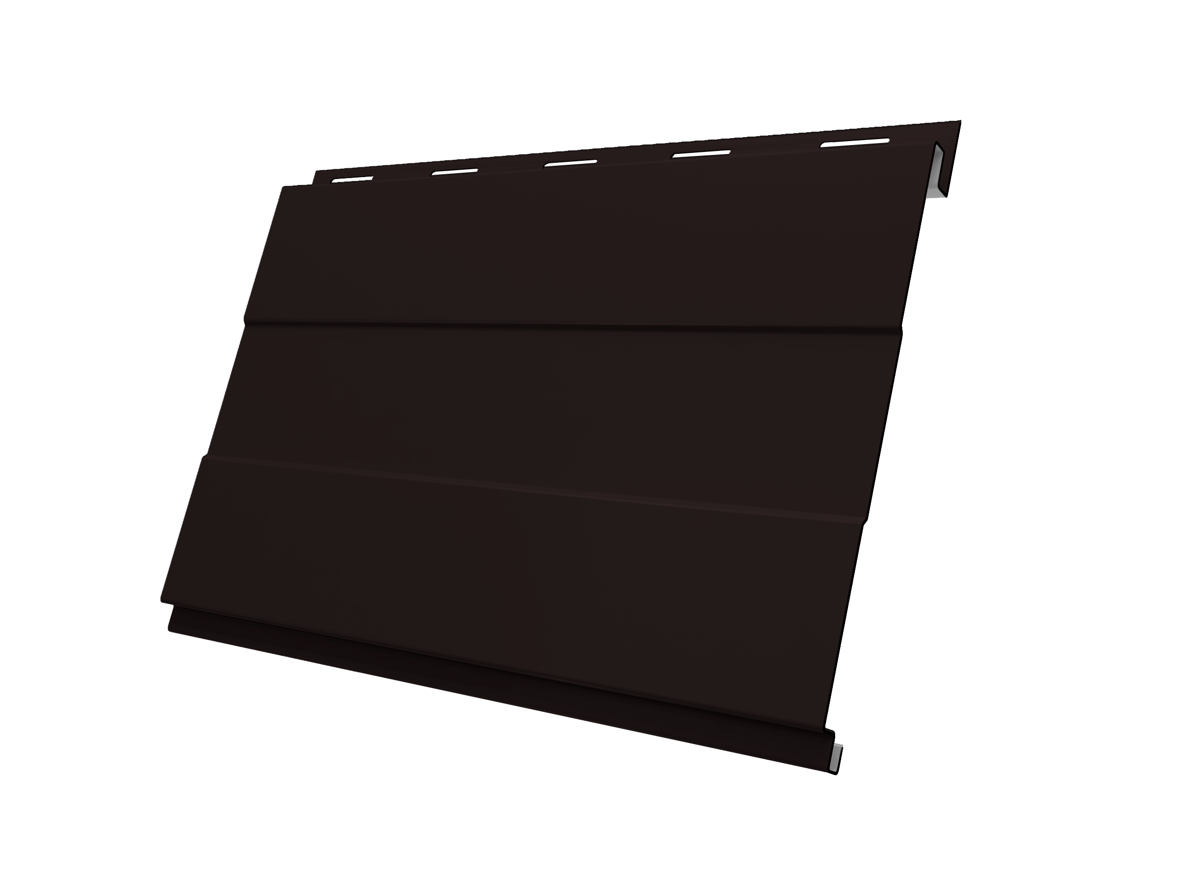 Софит Вертикаль 0,2 prof Grand Line 0,5 Satin Matt RAL 9005 черный