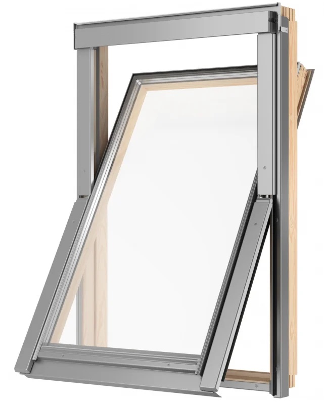 Окно мансардное RoofLITE+ AAY B900 66х118 (однокамерное, 12см, ручка снизу)