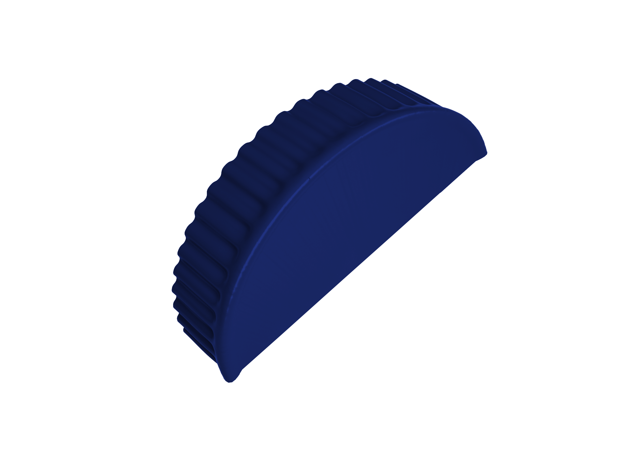 Заглушка торцевая 0,45 PE RAL 5002 ультрамариново-синий