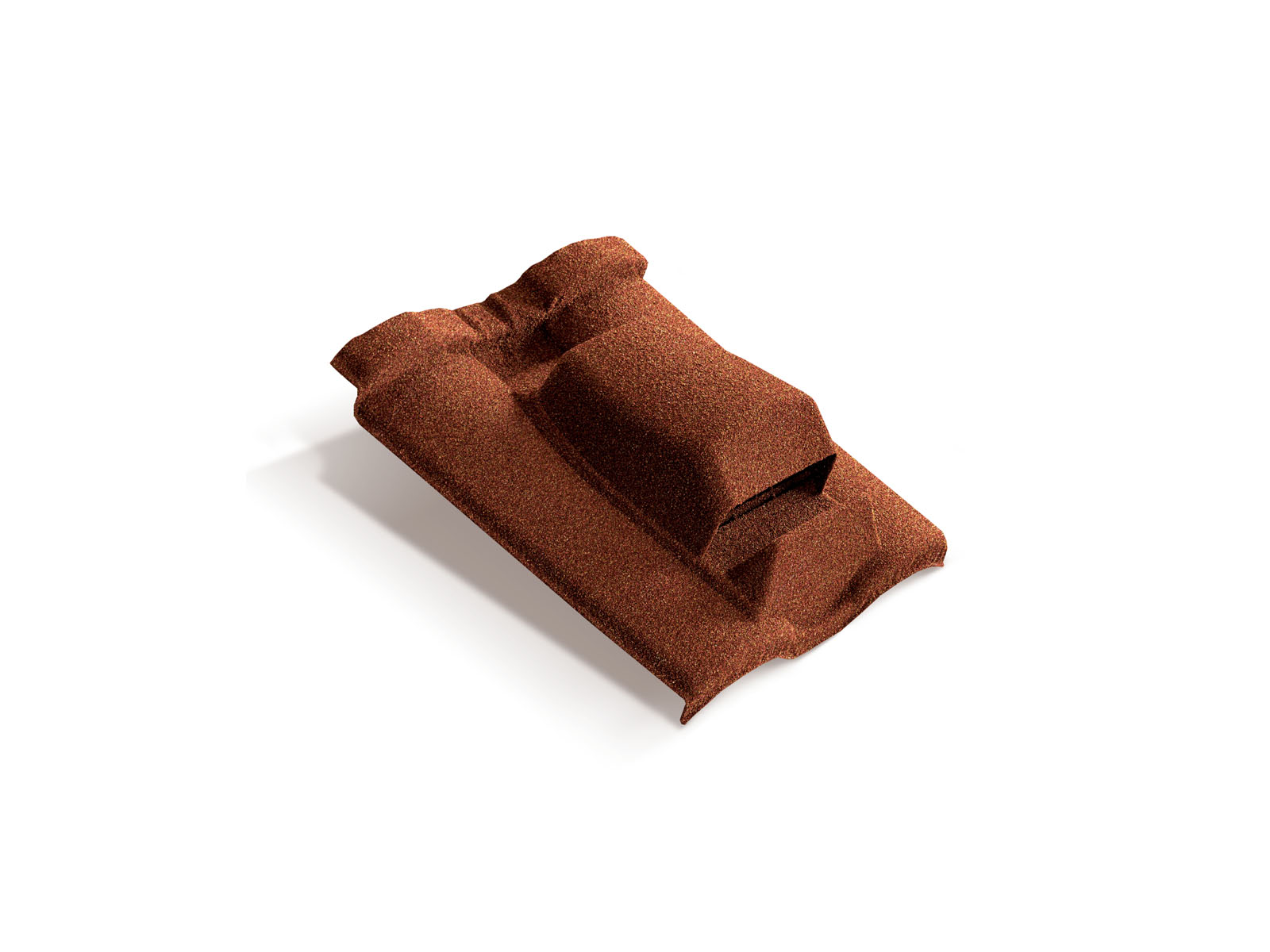 Вентилятор кровельный для композитной черепицы Metrotile RV75 MetroRoman терракотовый