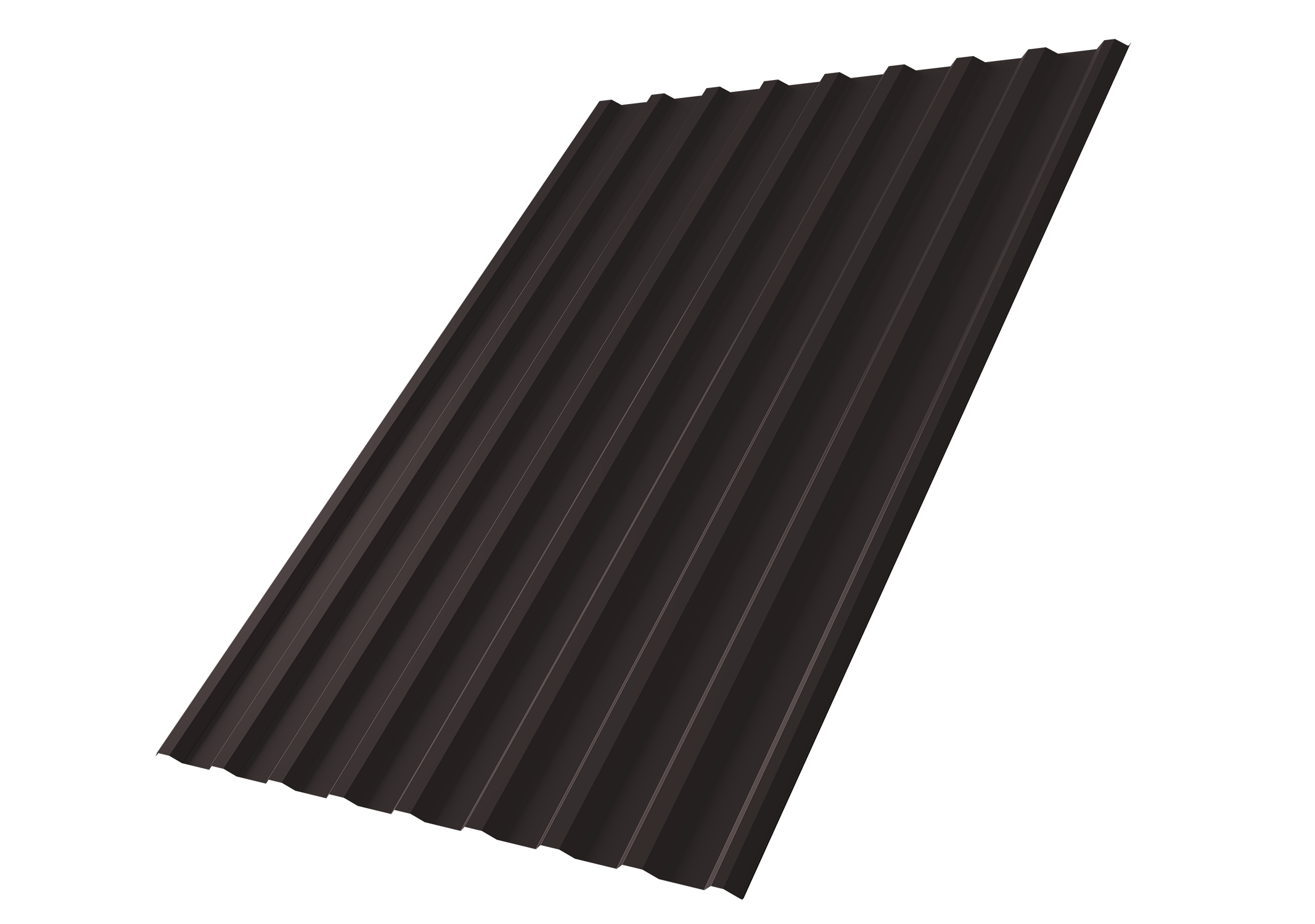 Профнастил С20R Grand Line 0,45 Drap TX RAL 9005 черный