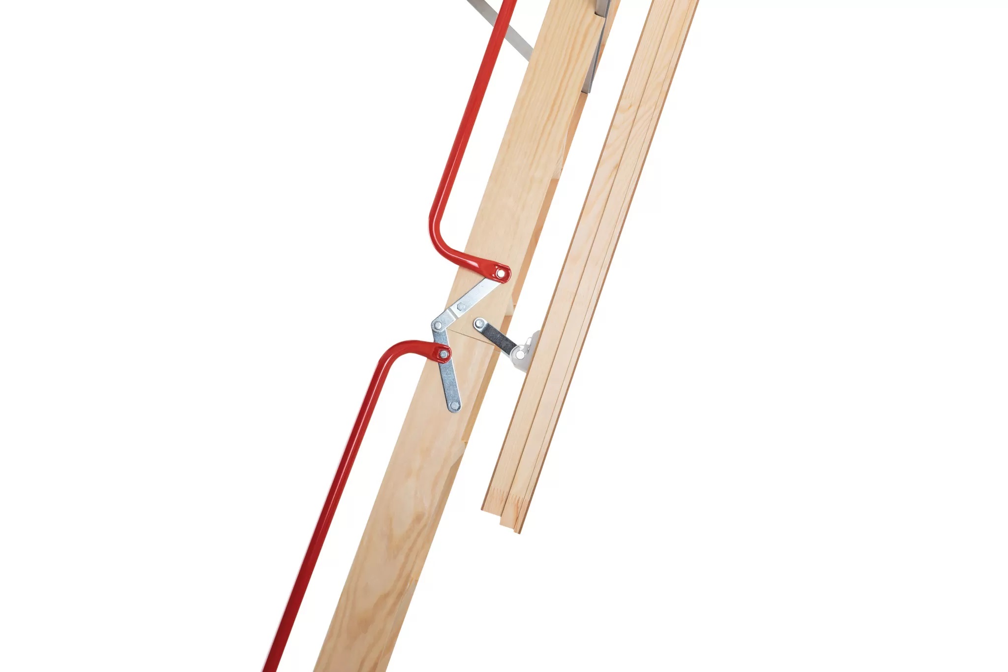 Лестница чердачная складная FAKRO LWL Extra 60х120/280 (деревянная с повышенной теплоизоляцией)