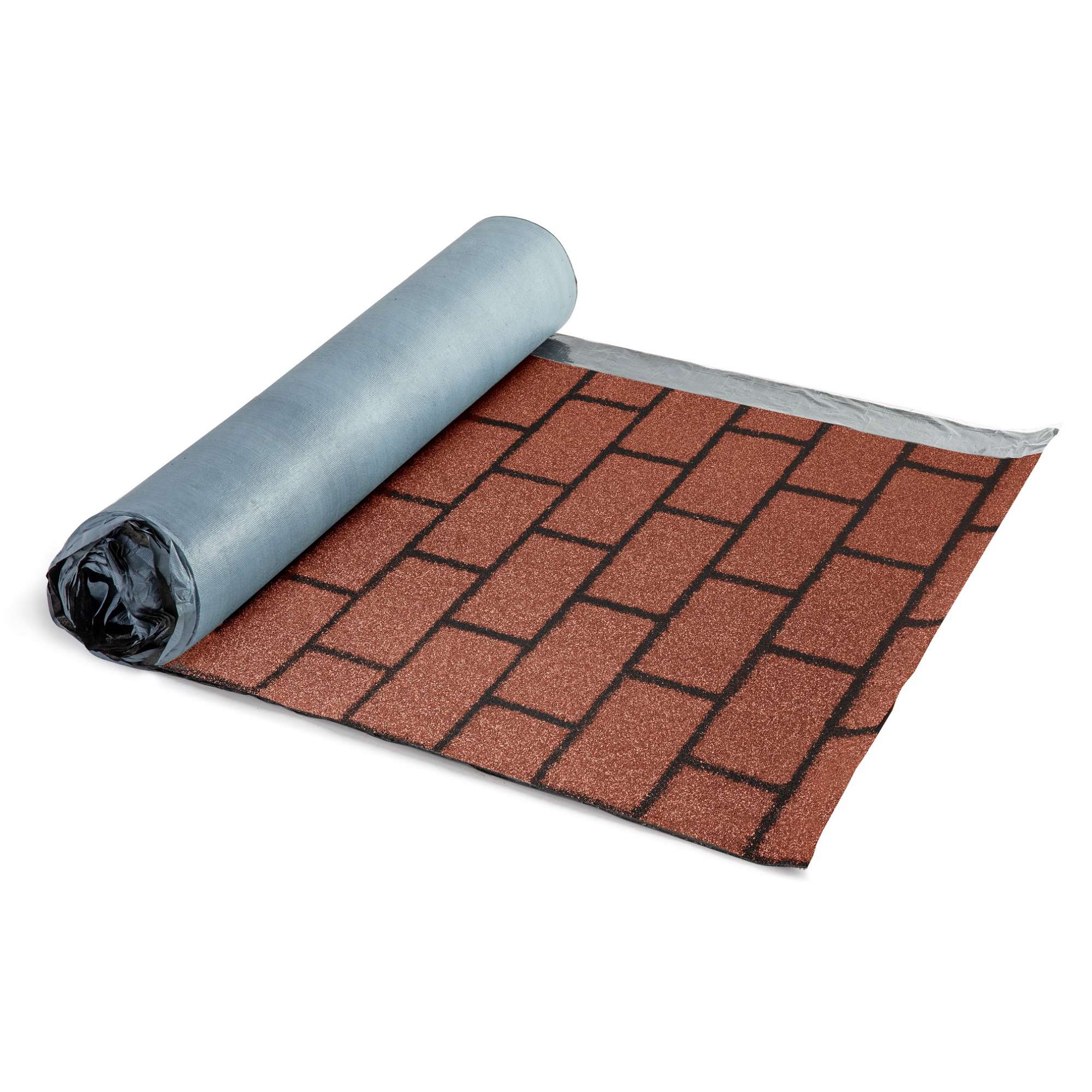 Черепица рулонная Технониколь Кирпичная кладка, красная