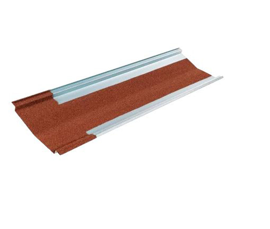 Планка ендовы для композитной черепицы Luxard коралл (1,25м)