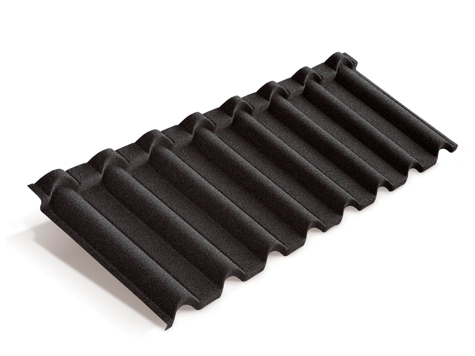 Лист композитной черепицы Metrotile Gallo черный