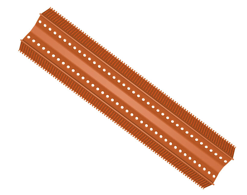 Аэроэлемент конька Braas Air Plus красный