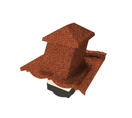 Вентилятор кровельный для композитной черепицы Metrotile HV15-15 MetroClassic терракотовый