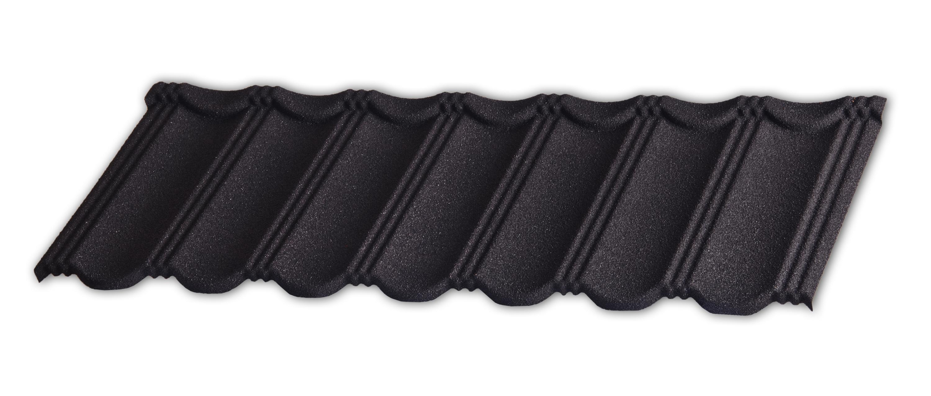 Лист композитной черепицы Gerard Heritage deep black