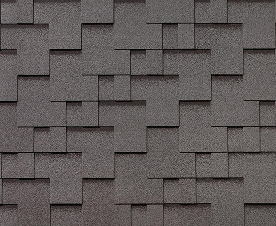 Черепица гибкая RoofShield Премиум Модерн серый с оттенением