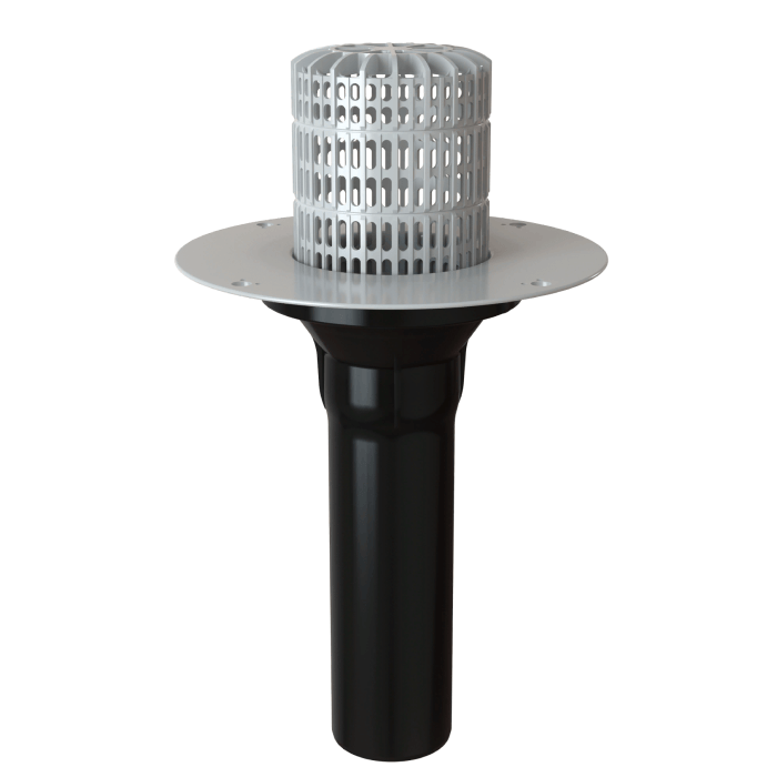 Воронка для ПВХ мембран XL503 без обогрева Termoclip Ø110х450мм