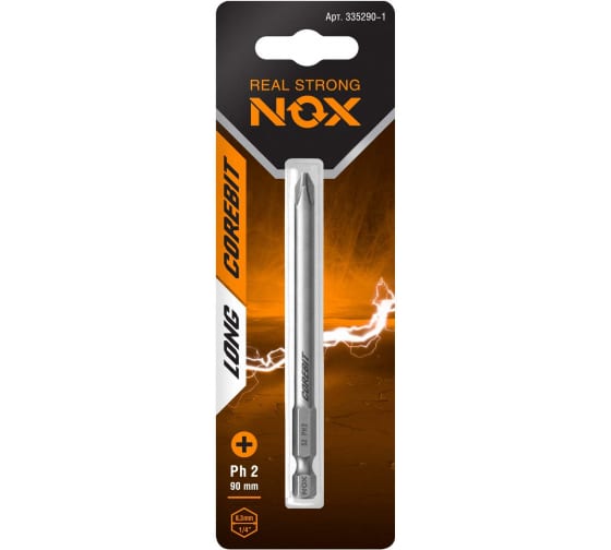 Бита Nox Corebit Ph2, 90мм, E6,3 карта (335290-1)