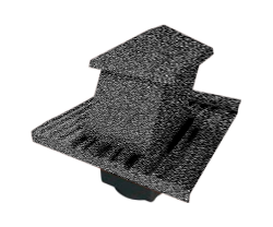 Вентилятор кровельный для композитной черепицы Metrotile HV15-15 WoodShake серый