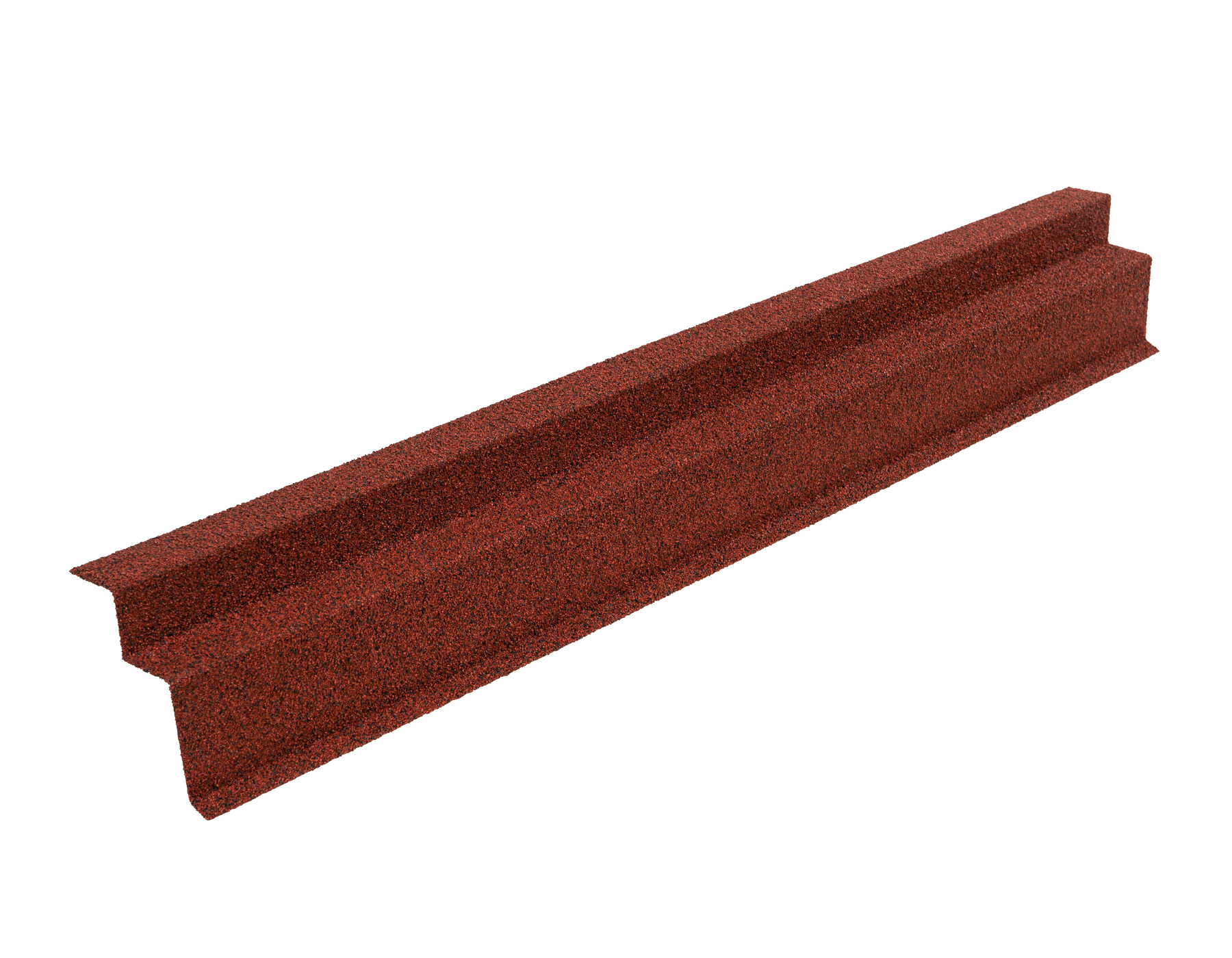 Планка карнизная для композитной черепицы Luxard бордо (1,25м)