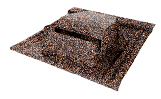 Вентилятор кровельный для композитной черепицы Metrotile RV75 MetroViksen кофе