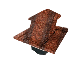 Вентилятор кровельный для композитной черепицы Metrotile HV15-15 MetroShake 2 викториан