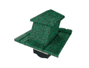 Вентилятор кровельный для композитной черепицы Metrotile HV15-15 MetroShake 2 зеленый