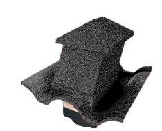 Вентилятор кровельный для композитной черепицы Metrotile HV15-15 Romana черный