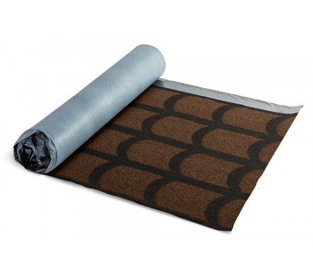 Черепица рулонная Технониколь Классическая, коричневая