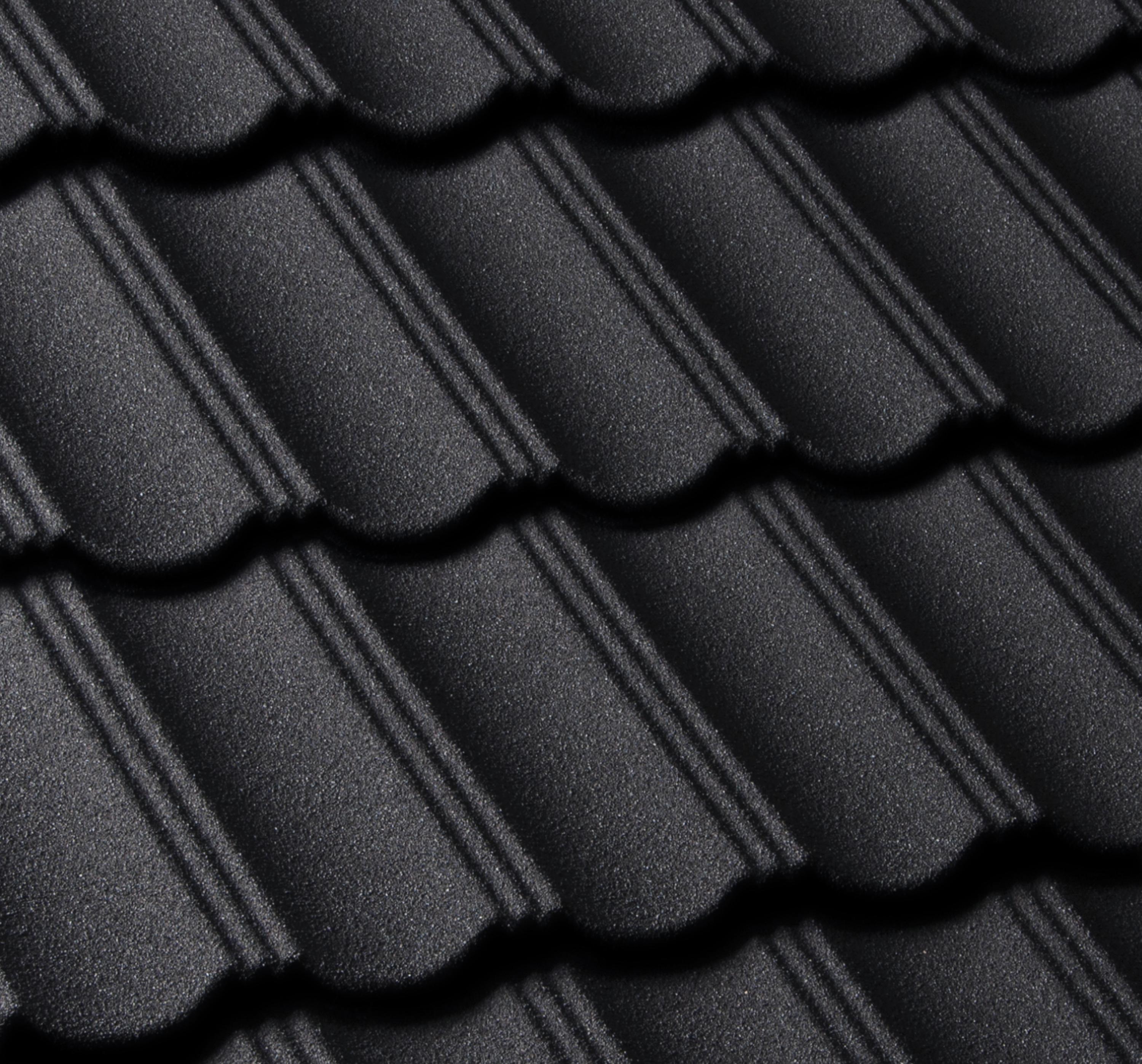 Лист композитной черепицы Gerard Heritage charcoal