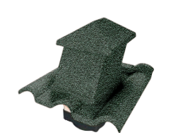 Вентилятор кровельный для композитной черепицы Metrotile HV15-15 Gallo темно-зеленый