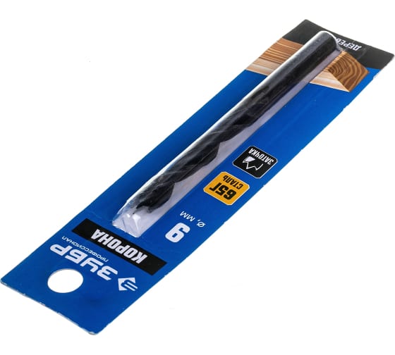 Сверло спиральное Зубр Профессионал (d9x115/70) по дереву М-образная заточка (29421-115-09_z01)