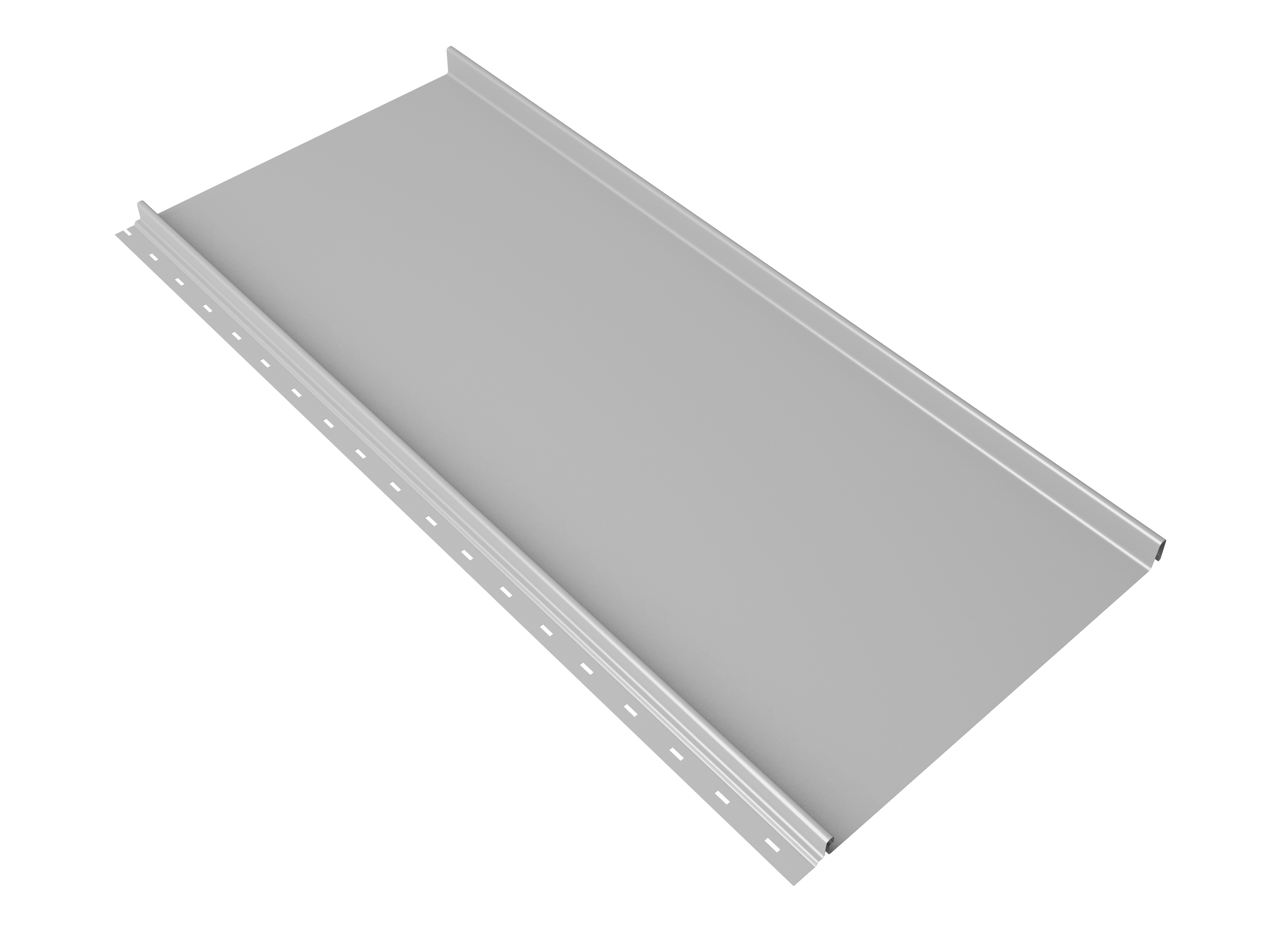 Кликфальц mini Grand Line 0,7 PE с пленкой на замках RAL 9003 сигнальный белый