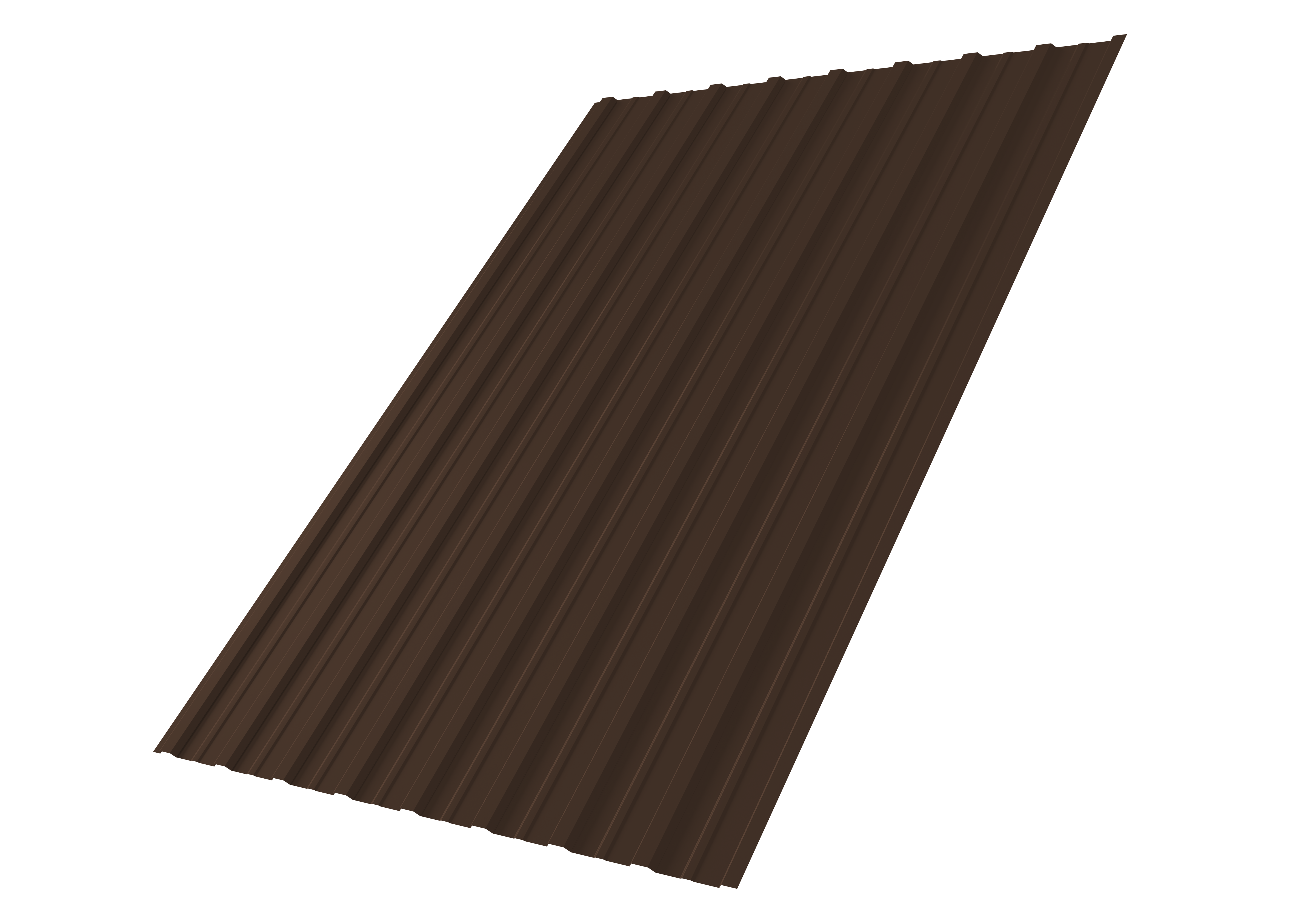 Профнастил С10A Grand Line 0,4 PE RAL 8017 шоколад