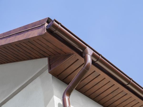 Софит металлический Grand Line центральная перфорация 0,45 PE с пленкой RAL 6005 зеленый мох