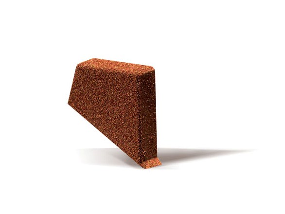 Заглушка планки торцевой правая для композитной черепицы Metrotile терракотовый