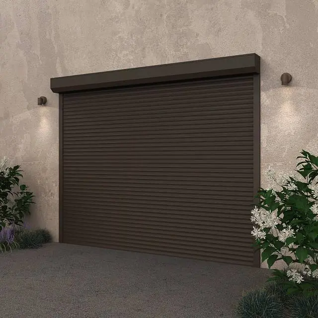 Рольворота ALUTECH серии Prestige 3100x2500 мм (темно-коричневый)