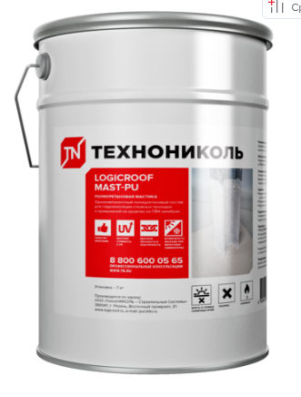 Мастика Технониколь Logicroof Mast-Pu (7кг)