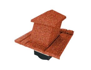 Вентилятор кровельный для композитной черепицы Metrotile HV15-15 MetroShake 2 терракотовый