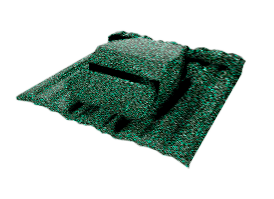 Вентилятор кровельный для композитной черепицы Metrotile RV75 MetroShake 2 зеленый