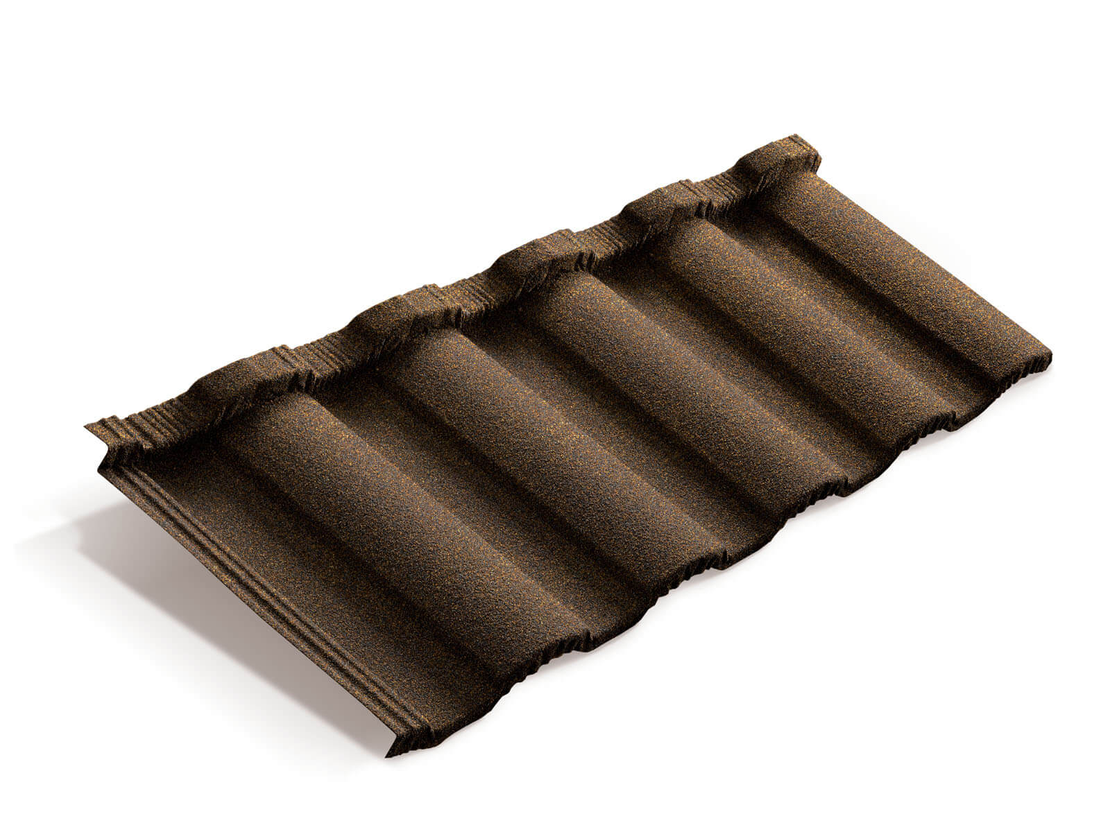 Лист композитной черепицы Metrotile MetroRoman айрон-барк