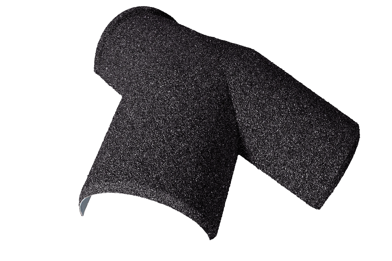 Конек Y-образный треугольный Gerard Eleganta 130 30-45 (пластиковый) черный