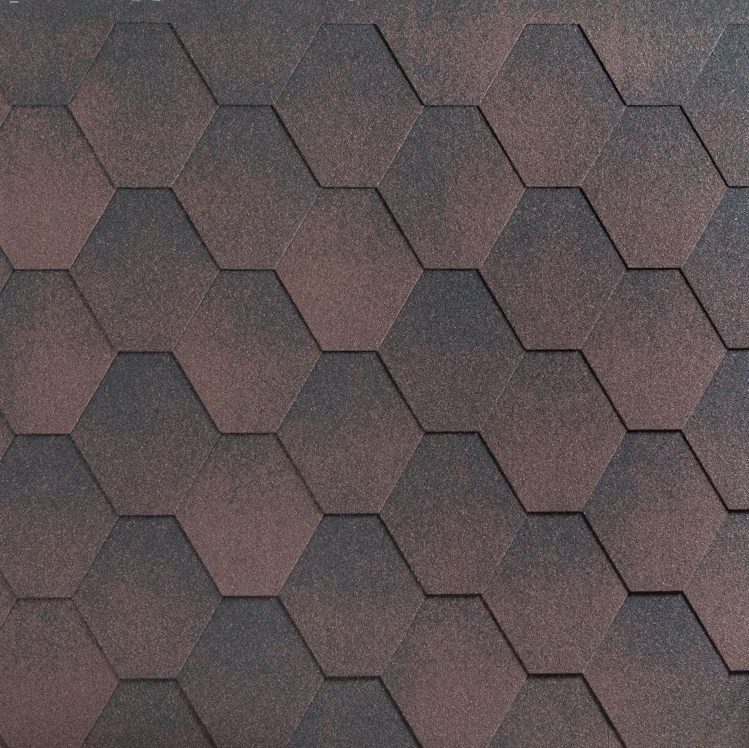 Черепица гибкая Katepal Jazzy коричневый