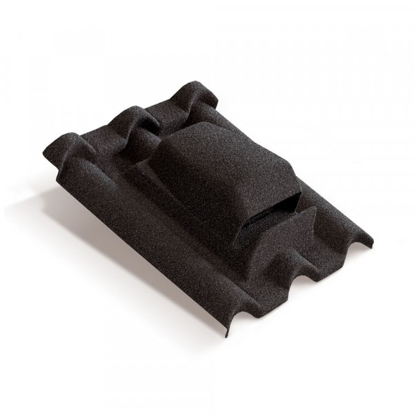 Вентилятор кровельный для композитной черепицы Metrotile RV75 Gallo черный