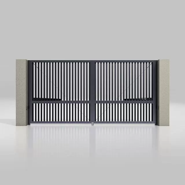 Распашные ворота Prestige 4 на 2 метра с электроприводом