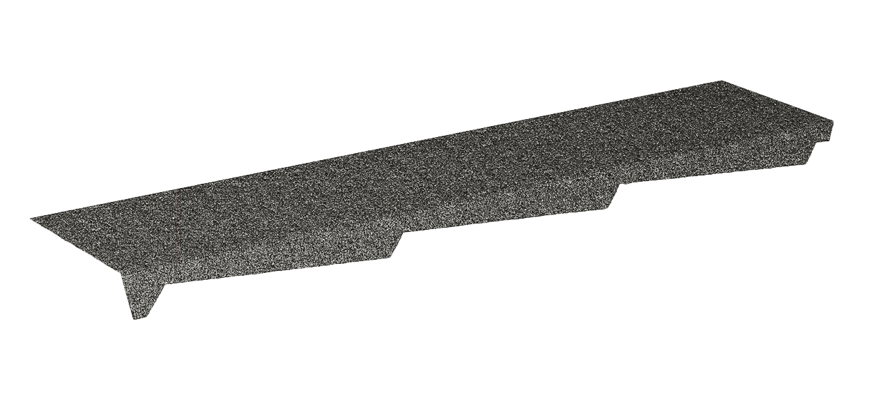 Примыкание резное левое Gerard 1,2м, цвет 171