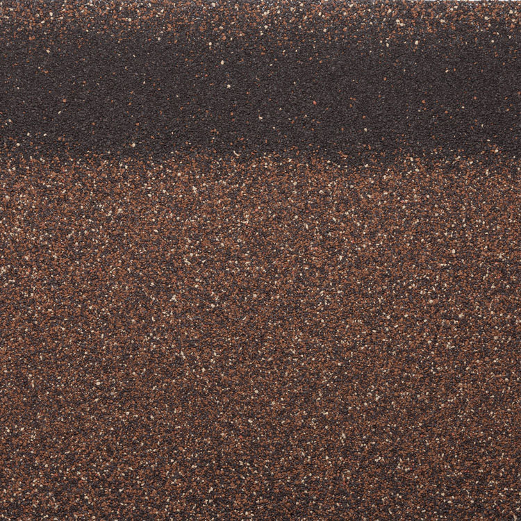 RoofShield Коньково-карнизная черепица Коричневый топаз (6,6м2) HR-46