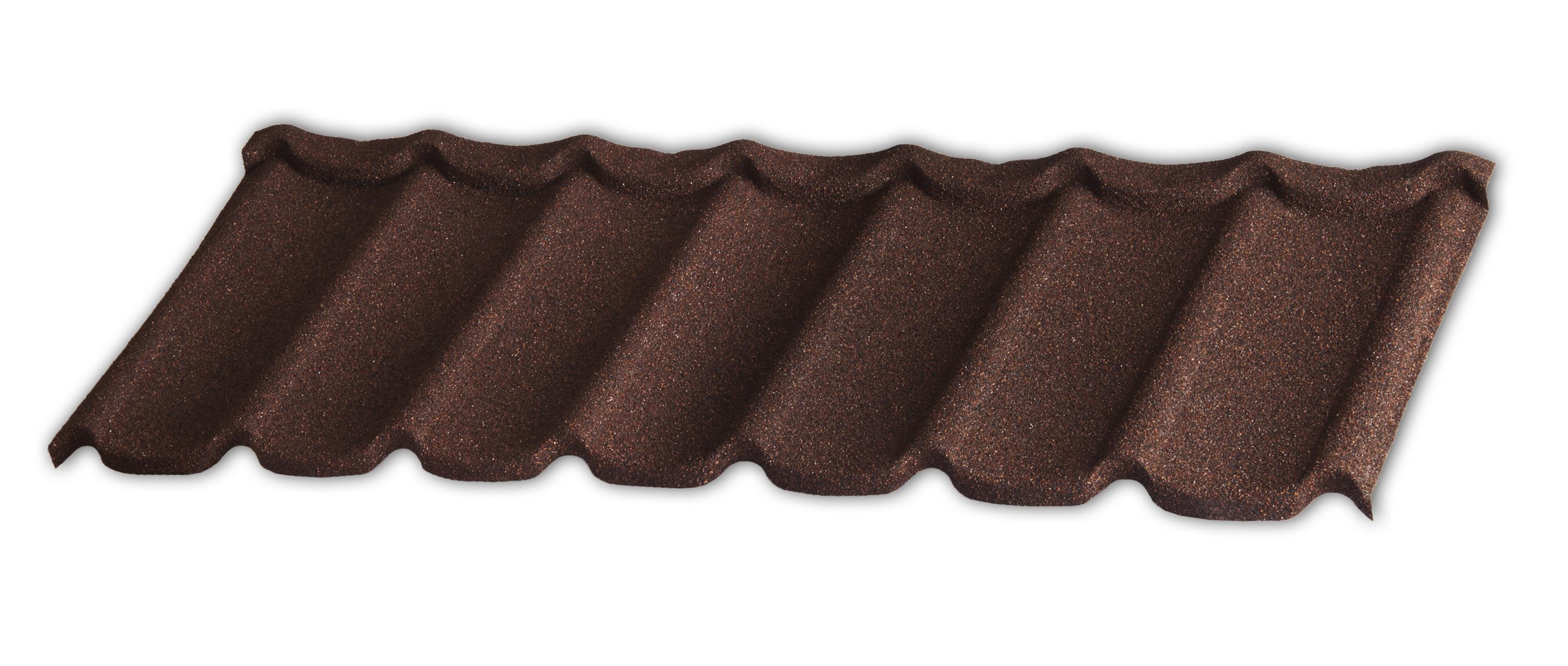 Лист композитной черепицы Gerard Diamant chestnut