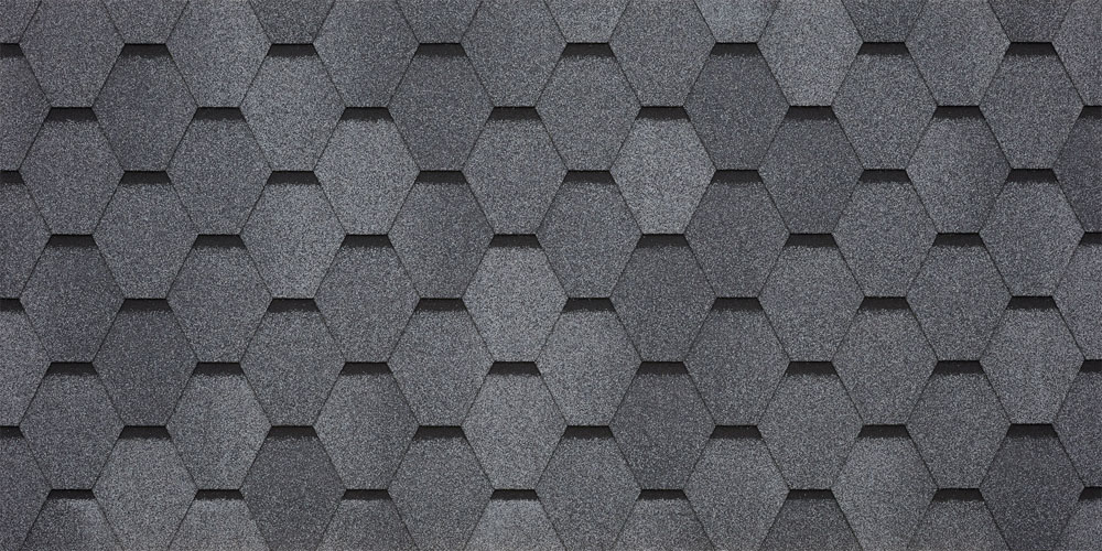 Черепица гибкая Tegola Garda granito 469 (серый)