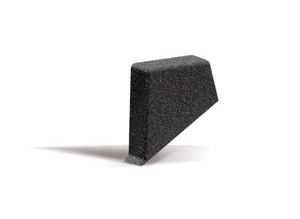 Заглушка планки торцевой левая для композитной черепицы Metrotile серый