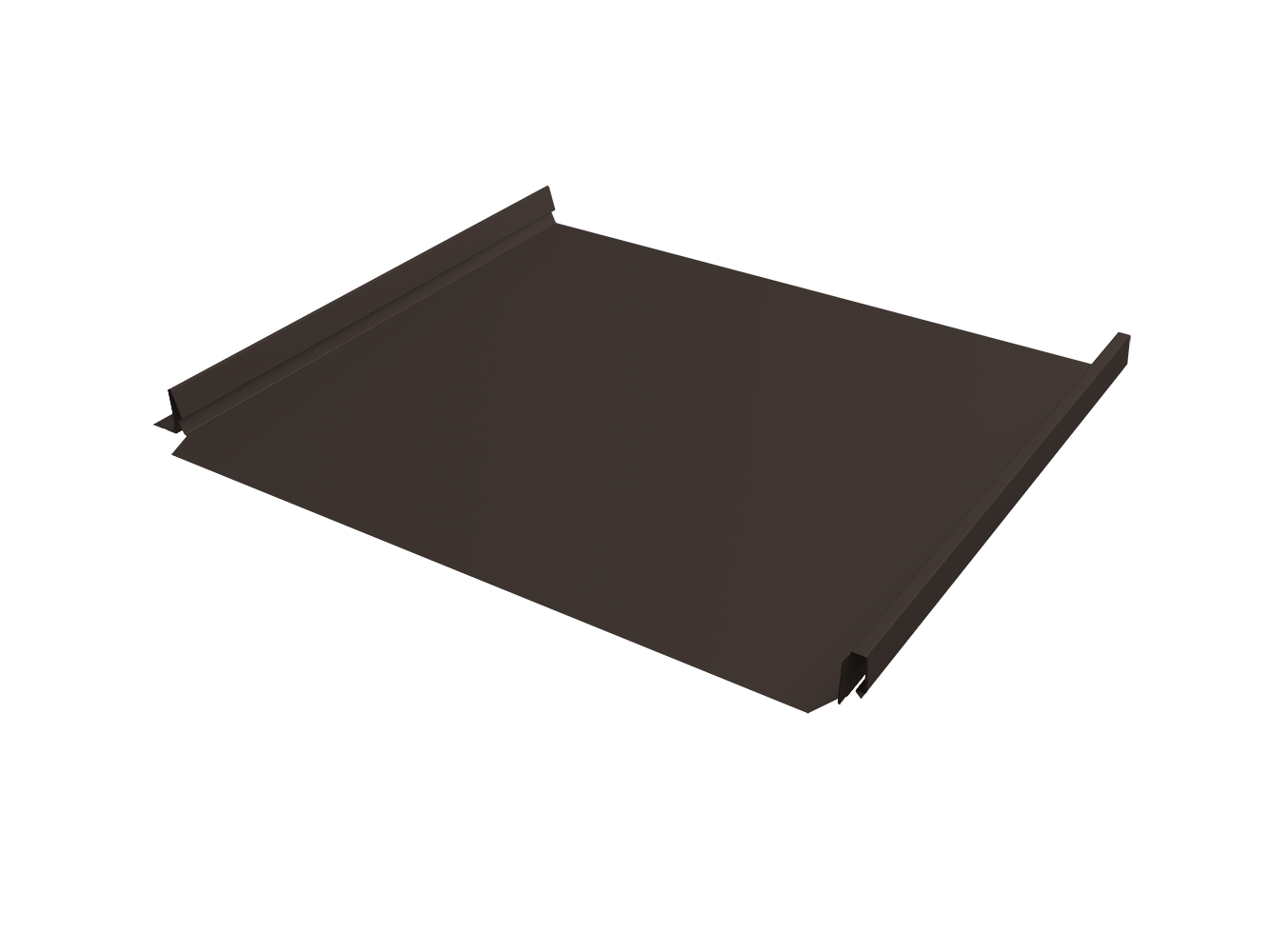 Кликфальц Pro v02 Grand Line 0,5 Velur X с пленкой на замках RR 32 темно-коричневый