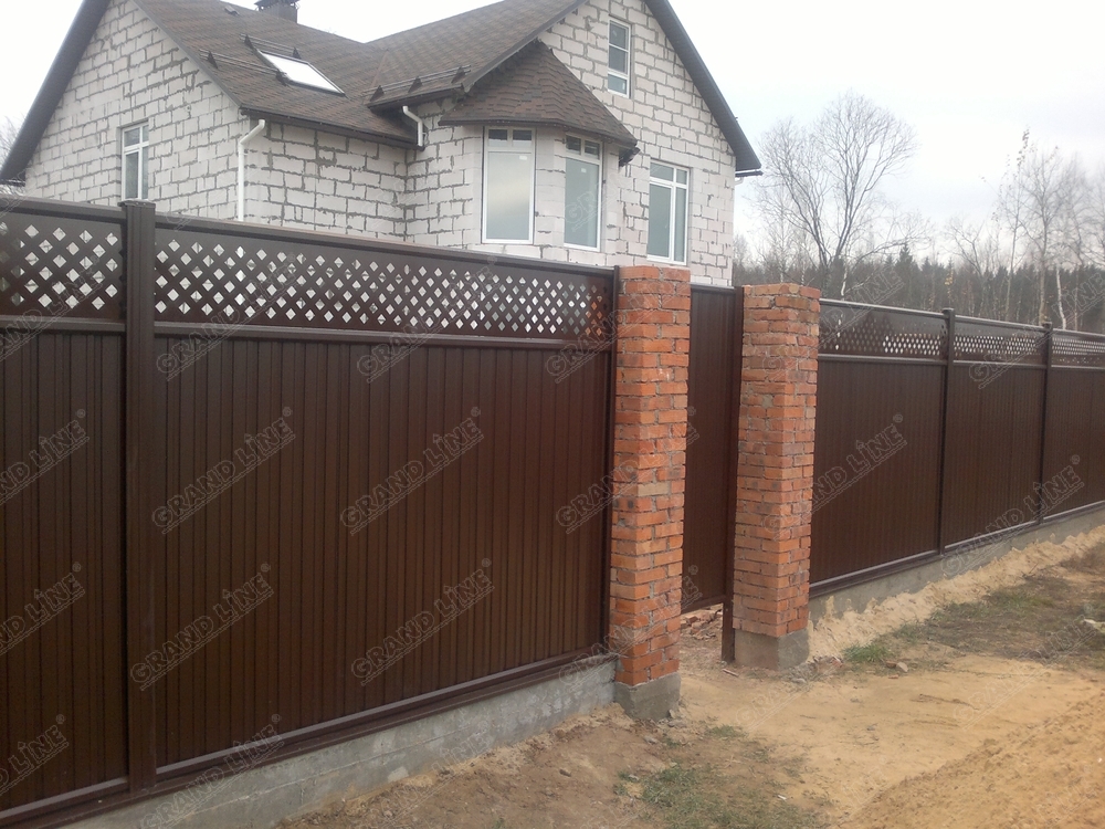 Калитка Estet 1,65х1 RAL 8017