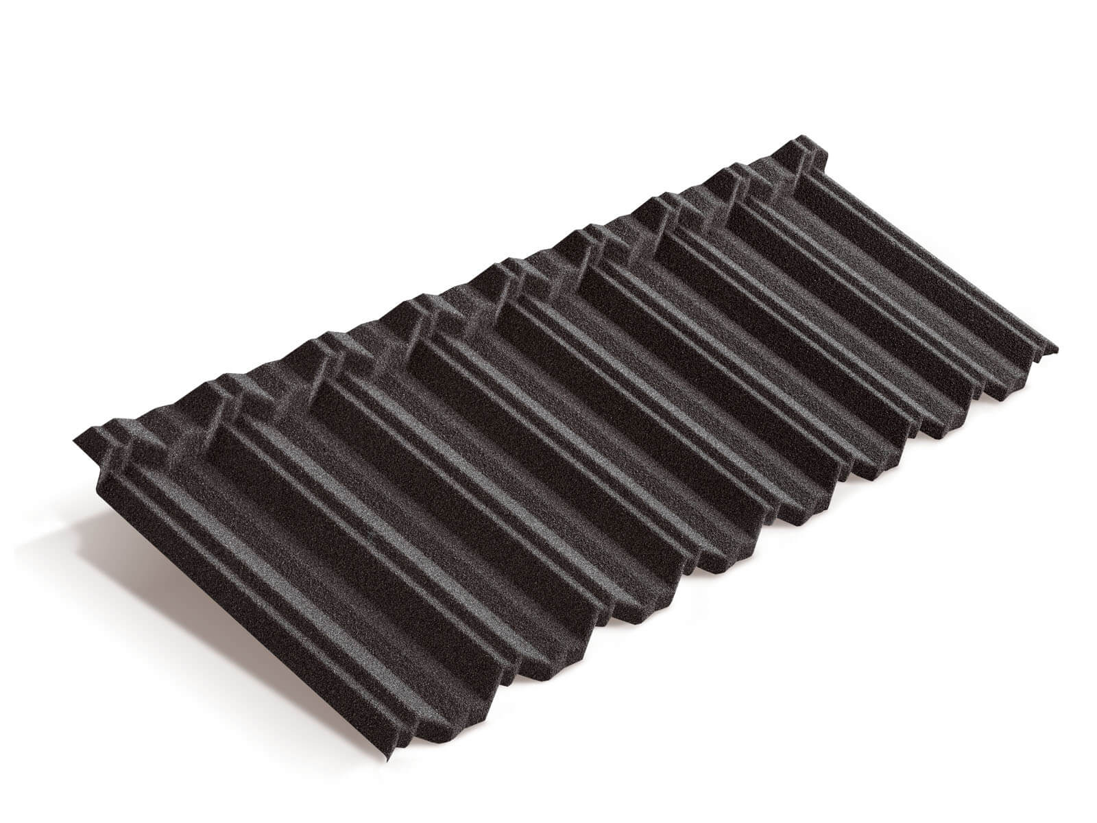 Лист композитной черепицы Metrotile MetroClassic серый