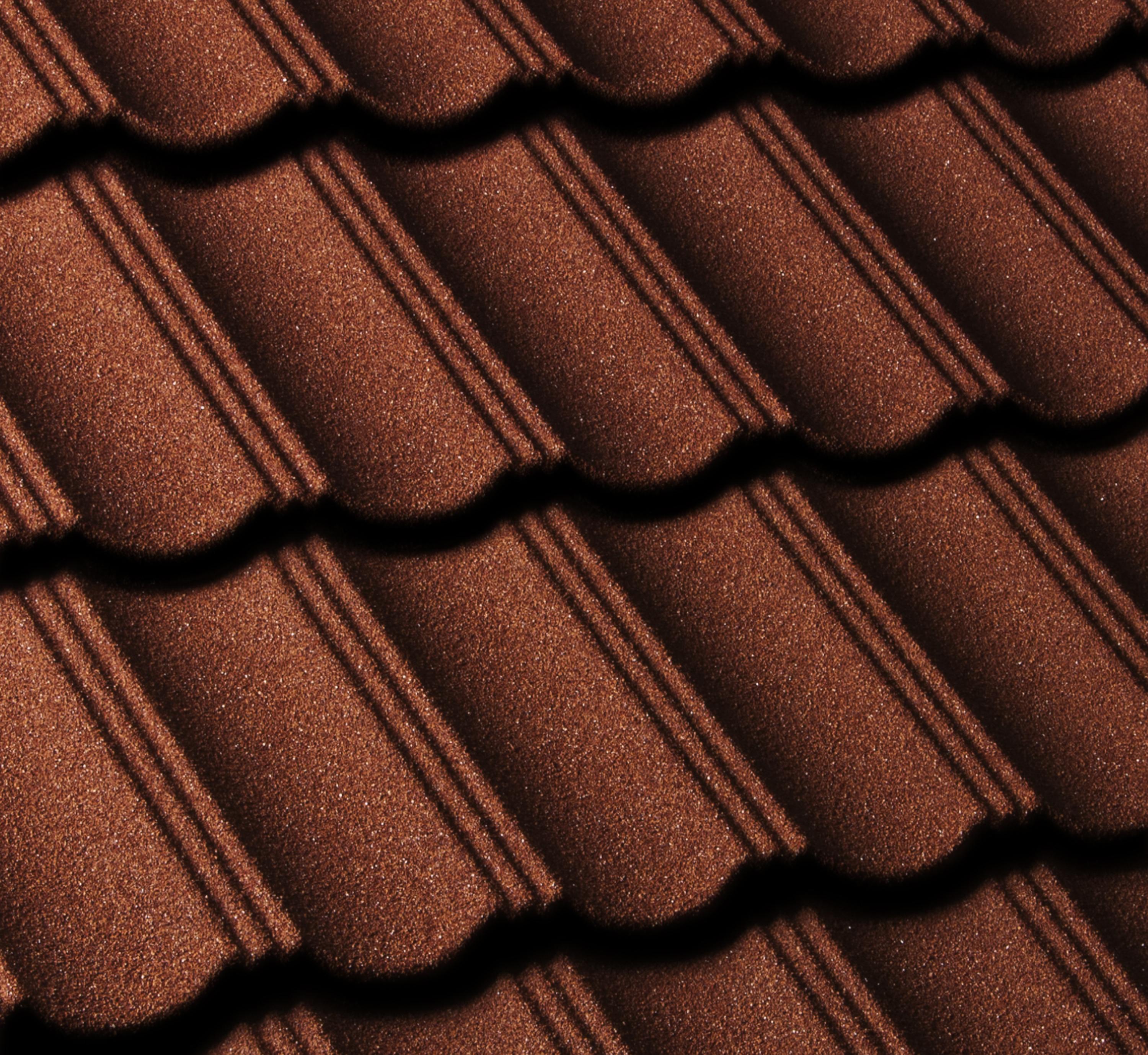 Лист композитной черепицы Gerard Heritage rosso